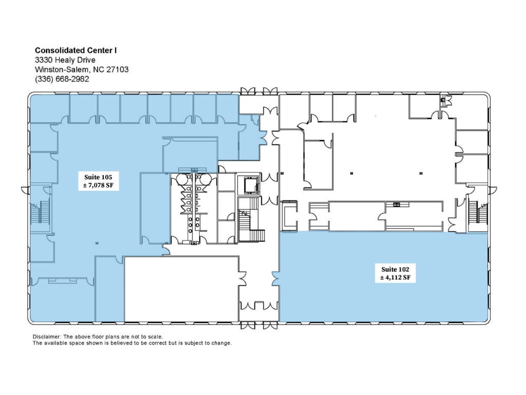 Suite 105 - ±7,078 SF & Suite 102 - ±4,112 - Image
