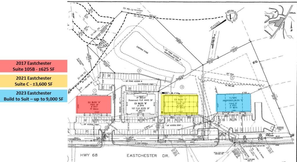 2023 Eastchester Drive, High Point - Site Plan - Image