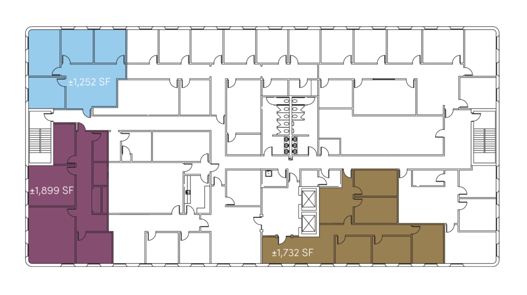 Consolidated Center III - Floor Plan of Available Space - Image
